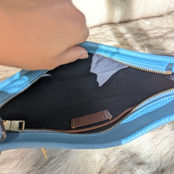 Coach Emery 1941 Crossbody Pacific Blue Large Size - Picture 12 of 16